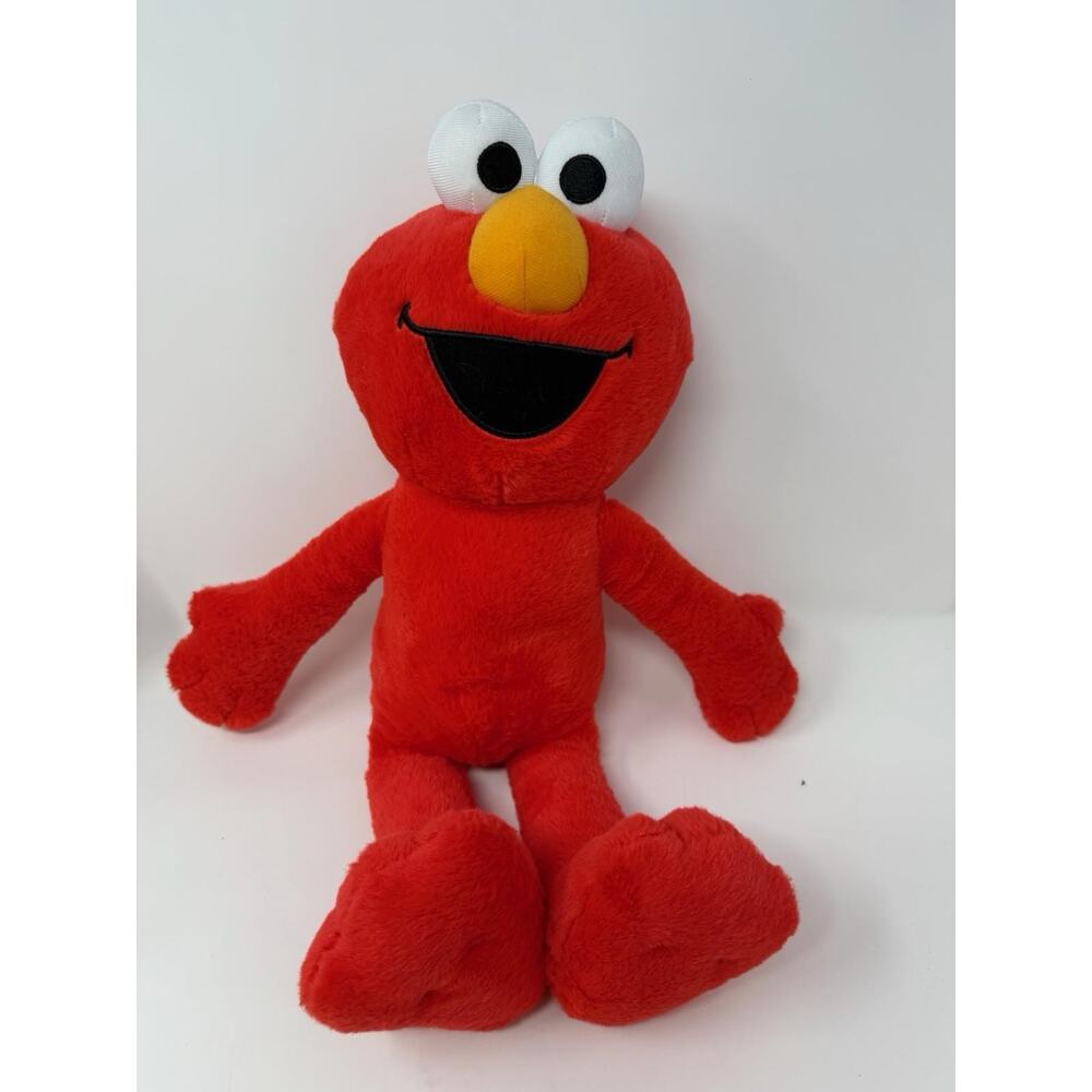 Sesame Street Elmo 15” Red 2023 Plush Stuffed Toy Cartoon Kids Toy